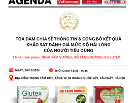 Sắp diễn ra “Công bố kết quả khảo sát người tiêu dùng 3 nhãn sản phẩm Glutex, Hộ Tạng Đường, Ninh Tâm Vương”